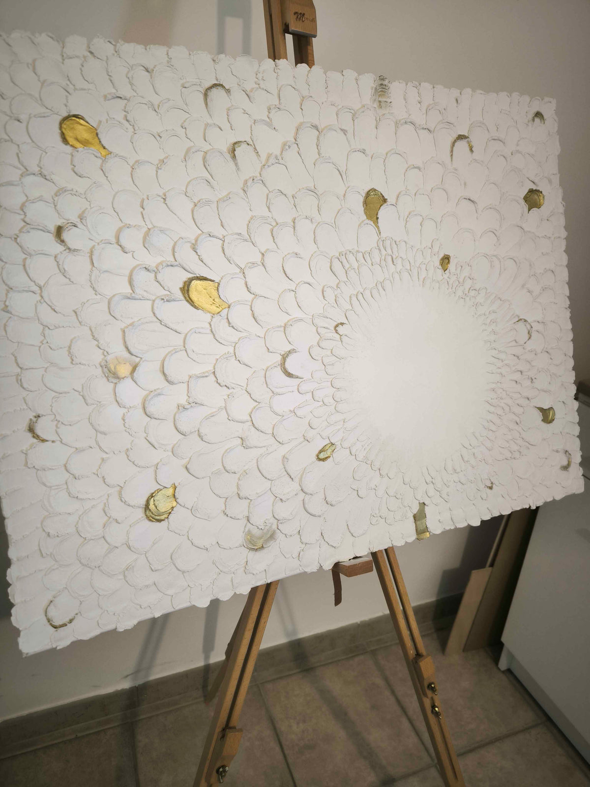 Tableau floral unique (80 x 60 cm)
