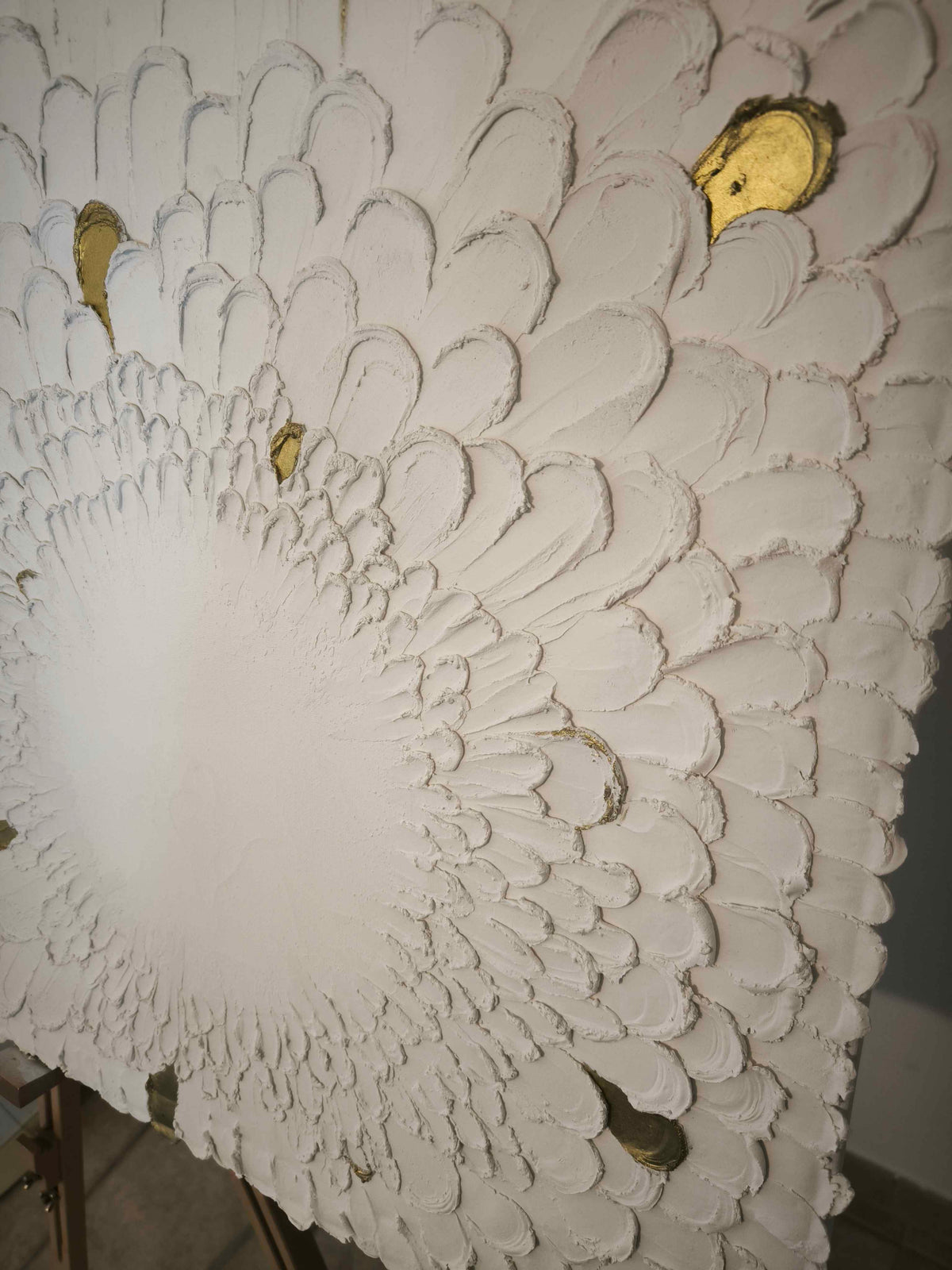 Tableau floral unique (80 x 60 cm)